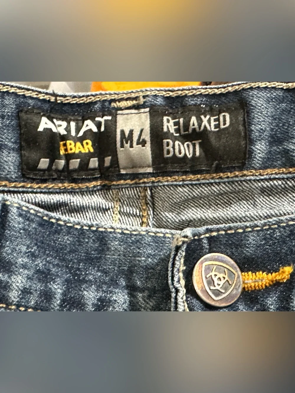 ARIAT Rebar M4 relaxed bootcut jeans size 36x30